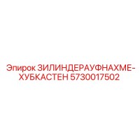 5730017502 ЗИЛИНДЕРАУФНАХМЕ-ХУБКАСТЕН Epiroc