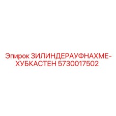 5730017502 ЗИЛИНДЕРАУФНАХМЕ-ХУБКАСТЕН Epiroc