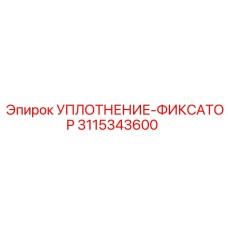 3115343600 УПЛОТНЕНИЕ-ФИКСАТОР Epiroc