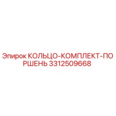 3312509668 КОЛЬЦО-КОМПЛЕКТ-ПОРШЕНЬ Epiroc