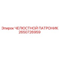 2650726959 ЧЕЛЮСТНОЙ ПАТРОНИК Epiroc