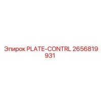2656819931 PLATE-CONTRL Epiroc