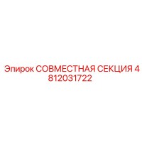 4812031722 СОВМЕСТНАЯ СЕКЦИЯ Epiroc