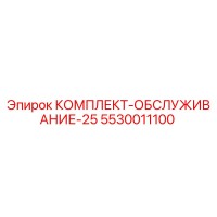 5530011100 КОМПЛЕКТ-ОБСЛУЖИВАНИЕ-25 Epiroc