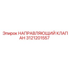 3121201557 НАПРАВЛЯЮЩИЙ КЛАПАН | Epiroc