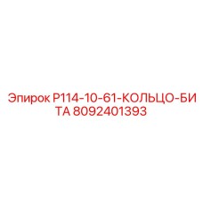 8092401393 P114-10-61-КОЛЬЦО-БИТА Epiroc