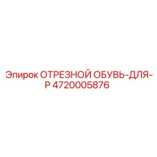 4720005876 ОТРЕЗНОЙ ОБУВЬ-ДЛЯ-P (Epiroc)