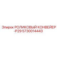 5730014443 РОЛИКОВЫЙ КОНВЕЙЕР-P29 Epiroc