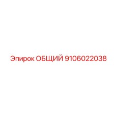 Компонент управления 9106022038 Эпирок