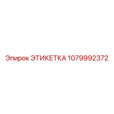 1079992372 ЭТИКЕТКА Epiroc