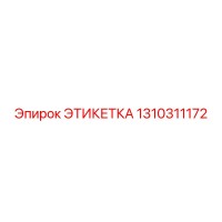 1310311172 ЭТИКЕТКА Epiroc