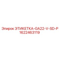 1622463119 ЭТИКЕТКА-GA22-V-SD-P Epiroc