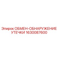 1630087600 ОБМЕН-ОБНАРУЖЕНИЕ УТЕЧКИ Epiroc