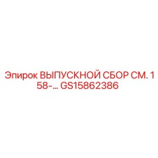 GS15862386 ВЫПУСКНОЙ СБОР СМ.158 Epiroc