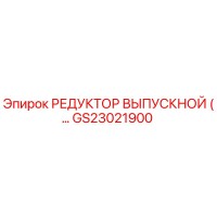GS23021900 РЕДУКТОР ВЫПУСКНОЙ by Epiroc