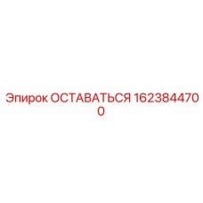 1623844700 ОСТАВАТЬСЯ Epiroc