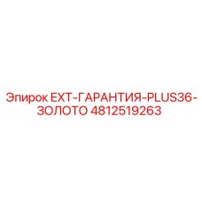 4812519263 EXT-ГАРАНТИЯ-PLUS36-ЗОЛОТО Epiroc