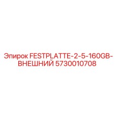 5730010708 FESTPLATTE-2-5-160GB-ВНЕШНИЙ Epiroc