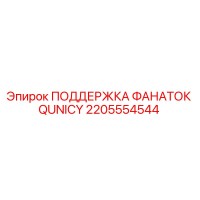 2205554544 ПОДДЕРЖКА ФАНАТОК QUNICY Epiroc