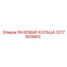 3217929563 ФАЗОВЫЕ КОЛЬЦА Epiroc