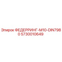 5730010649 ФЕДЕРРИНГ-M10-DIN7980 Epiroc