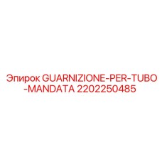 2202250485 GUARNIZIONE-PER-TUBO-MANDATA Epiroc