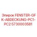 5730003581 FENSTER-GFK-ABDECKUNG-PC1-PC2 Эпирок