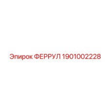1901002228 ФЕРРУЛ Epiroc