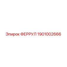 1901002666 ФЕРРУЛ Epiroc