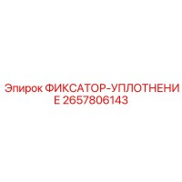 2657806143 ФИКСАТОР-УПЛОТНЕНИЕ Epiroc