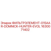 1630071402 ФИЛЬТРЭЛЕМЕНТ-015AAR-DOMNICK-HUNTER-EVOL Эпирок