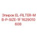 Фильтр MB-P-SIZE-1F Epiroc 1629010608 - для очистки гидравлических систем