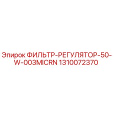 1310072370 ФИЛЬТР-РЕГУЛЯТОР-50-W-003MICRN Epiroc