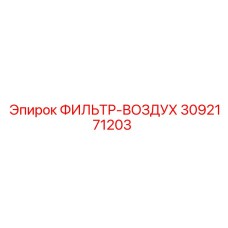 3092171203 ФИЛЬТР-ВОЗДУХ Epiroc