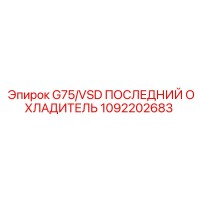1092202683 G75/VSD ПОСЛЕДНИЙ ОХЛАДИТЕЛЬ Epiroc