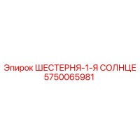 5750065981 ШЕСТЕРНЯ-1-Я СОЛНЦЕ Epiroc