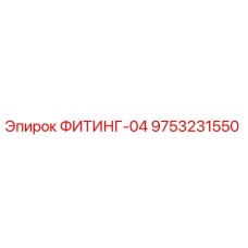 9753231550 ФИТИНГ-04 Epiroc