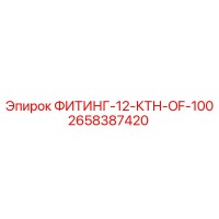 2658387420 ФИТИНГ-12-КТН-OF-100 Epiroc