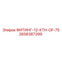 2658387399 ФИТИНГ-12-КТН-OF-75 Epiroc