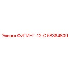 58384809 ФИТИНГ-12-С Epiroc
