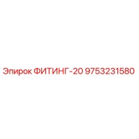 9753231580 ФИТИНГ-20 Epiroc