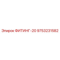 9753231582 ФИТИНГ-20 Epiroc