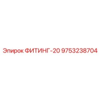9753238704 ФИТИНГ-20 от Epiroc