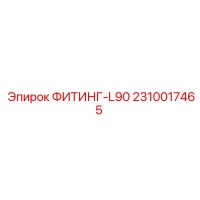 2310017465 ФИТИНГ-L90 Epiroc