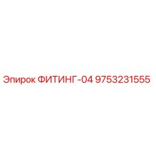 9753231555 ФИТИНГ-04 Epiroc