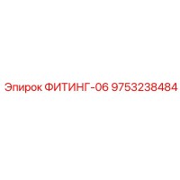 9753238484 ФИТИНГ-06 Epiroc