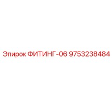 9753238484 ФИТИНГ-06 Epiroc