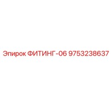 9753238637 ФИТИНГ-06 Epiroc