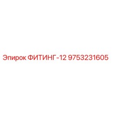 9753231605 ФИТИНГ-12 Epiroc