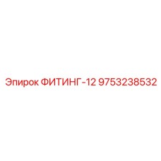 9753238532 ФИТИНГ-12 Epiroc